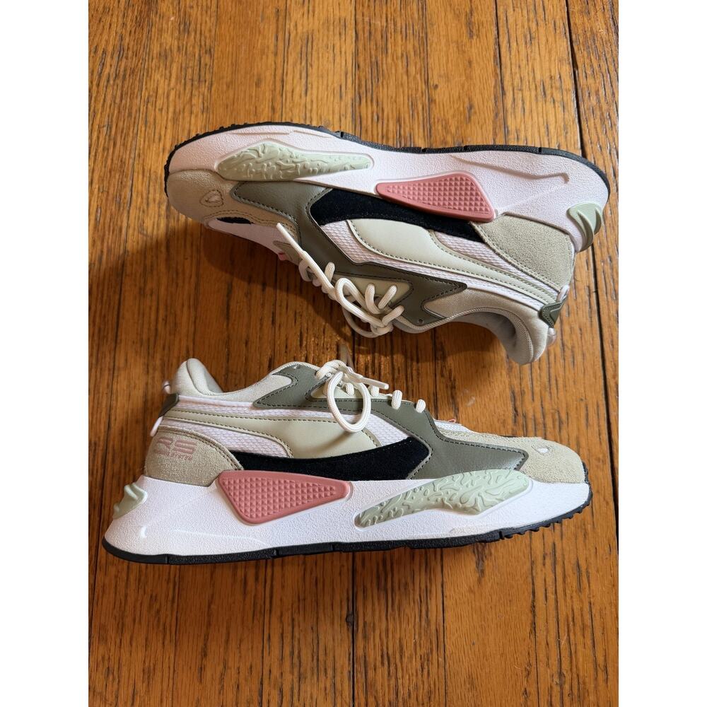 Puma RS Running Shoes Womens Size 7.5 Multicolor Colorblock Sneakers 383219-03